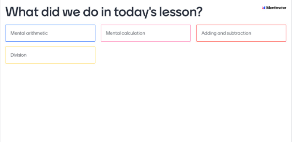 Creative Ways of Using Mentimeter -Asking questions